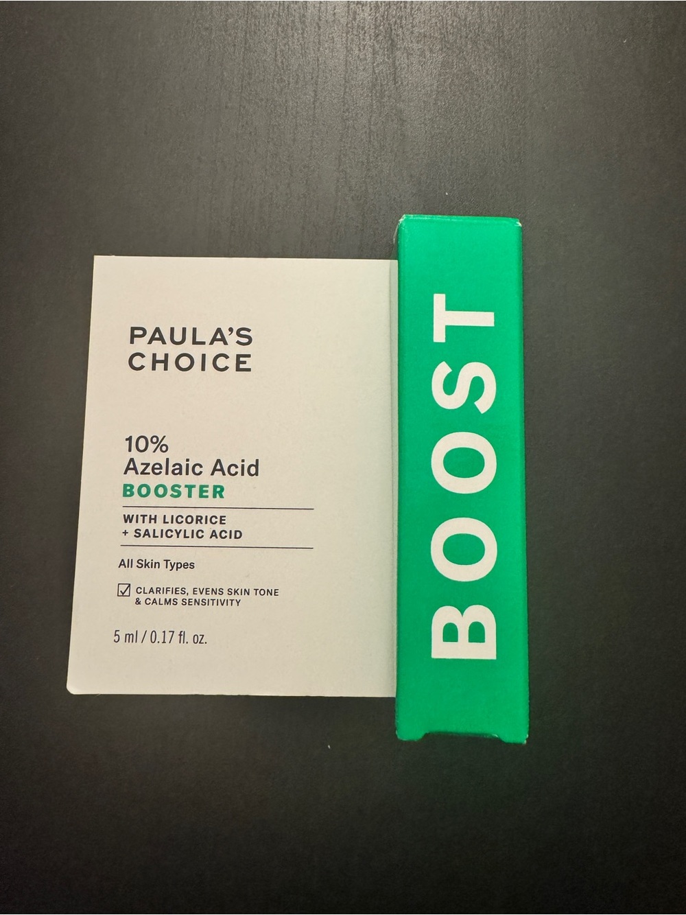 Paula's Choice White & Green Azelaic Acid Booster Packaging (not used)